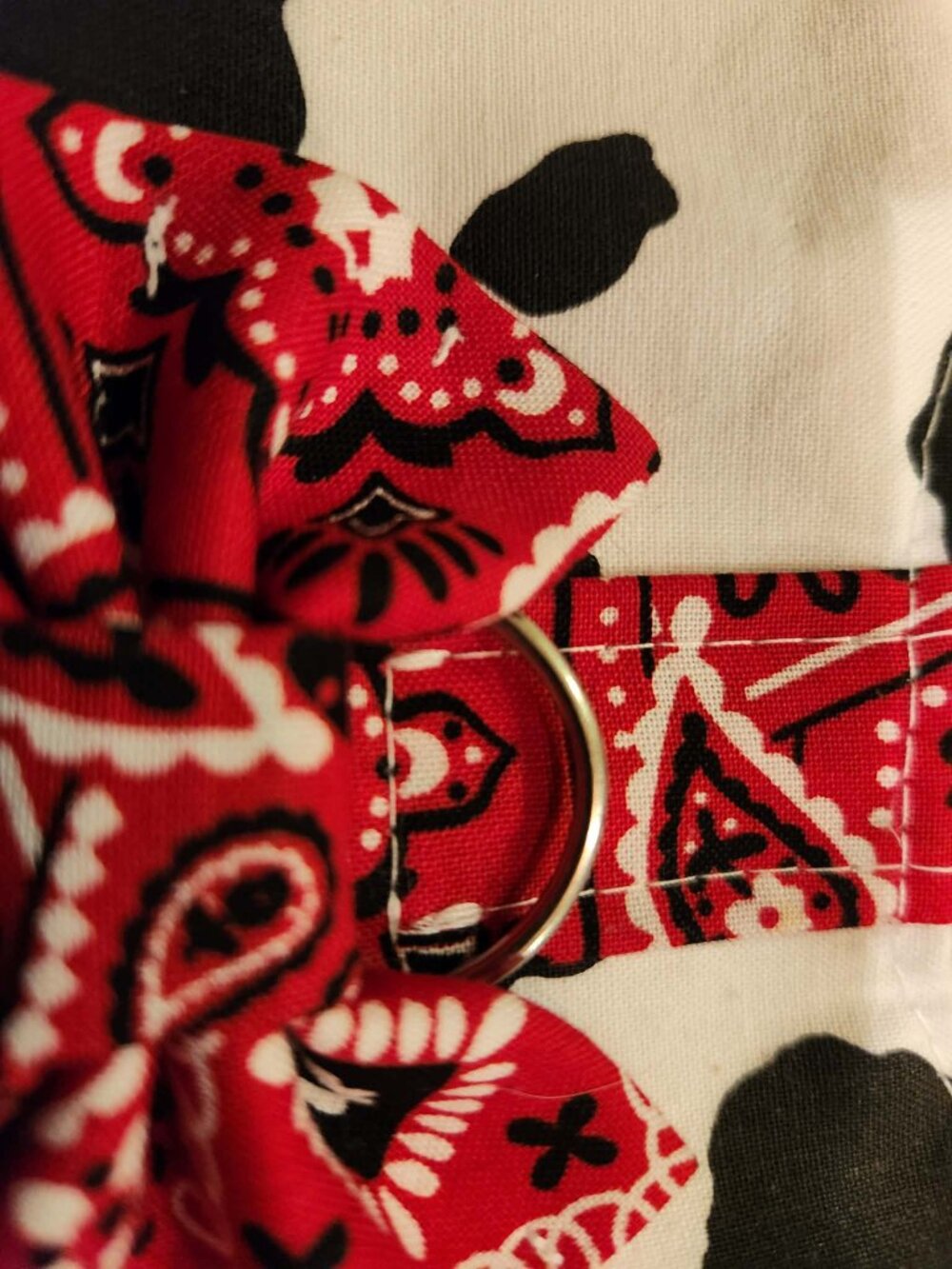 REALLY CUTE ! Cowgirl bandana custom XXS harness dress. - Picture 3 of 3
